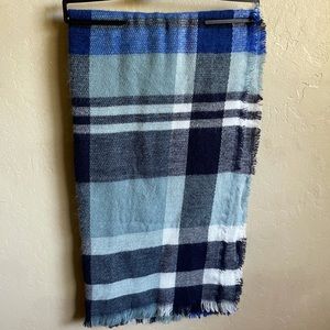 Large Plaid Scarf